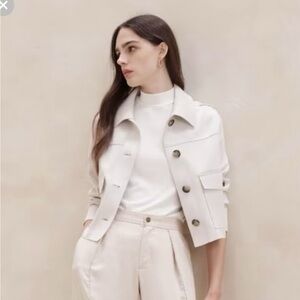Banana Republic Cream Jacket